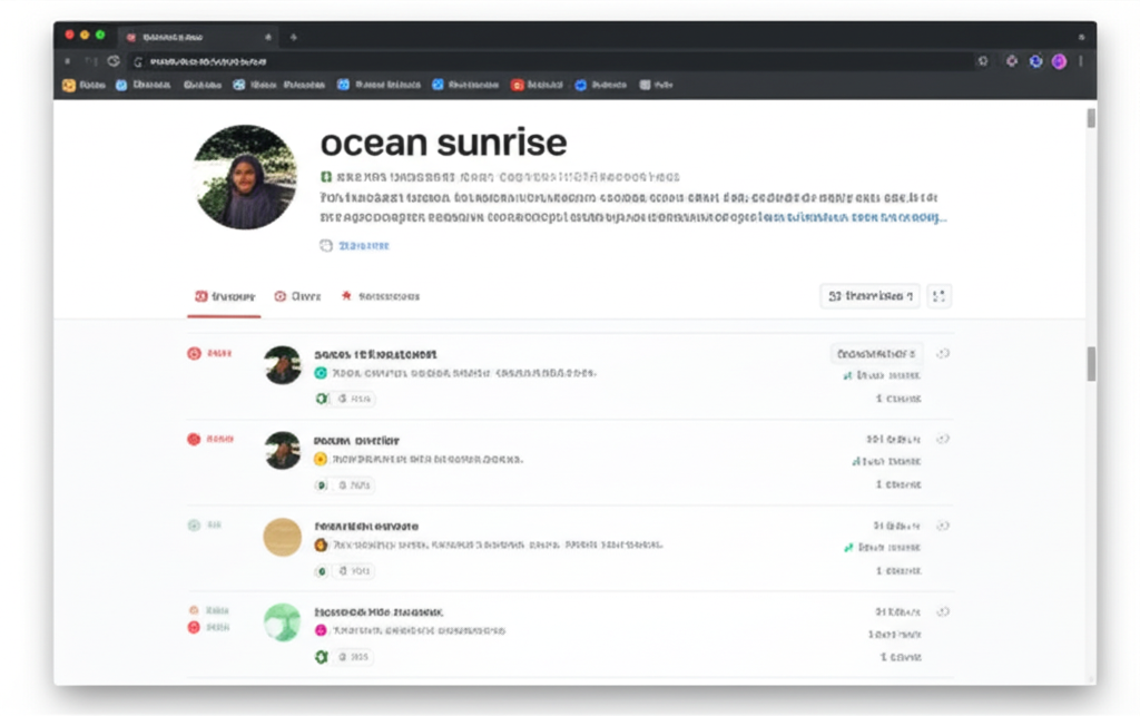 GitHub Dashboard
